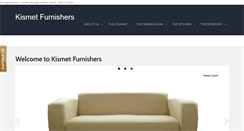 Desktop Screenshot of kismetfurnishers.com