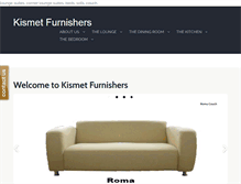 Tablet Screenshot of kismetfurnishers.com